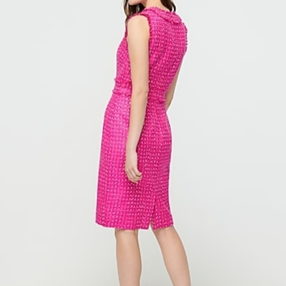 J Crew Tweed Sheath Silhouette Dress - Picture 3 of 13